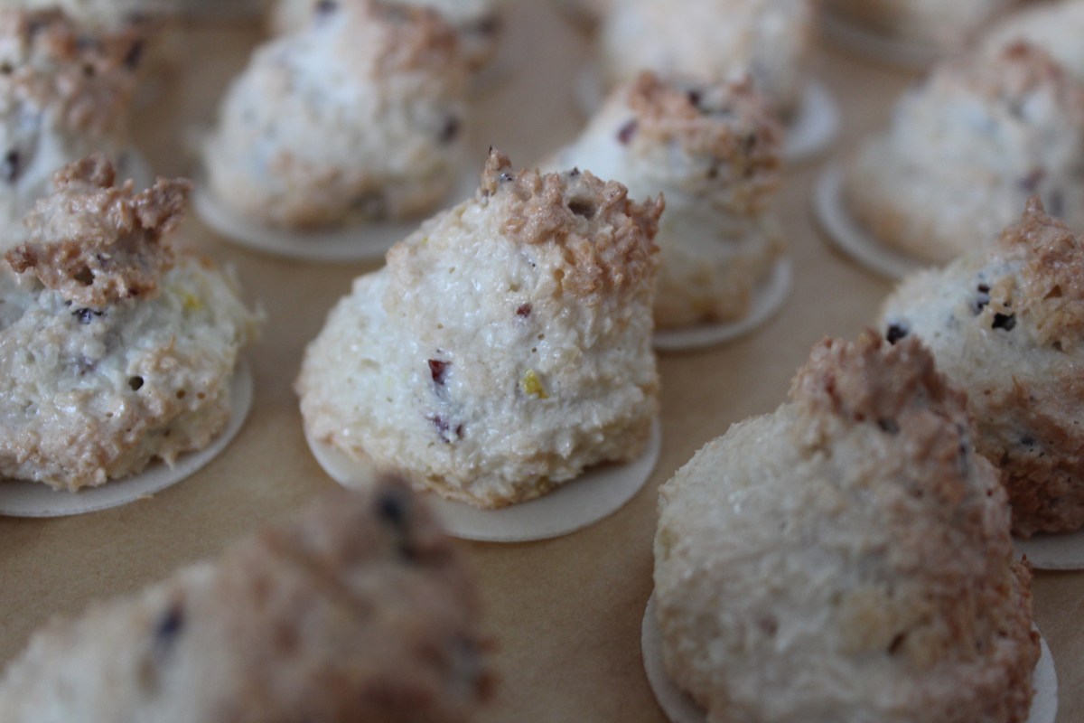 Kokos-Cranberry-Häufchen (das Triple zu Weihnachten) « THEROBBYLICIOUS